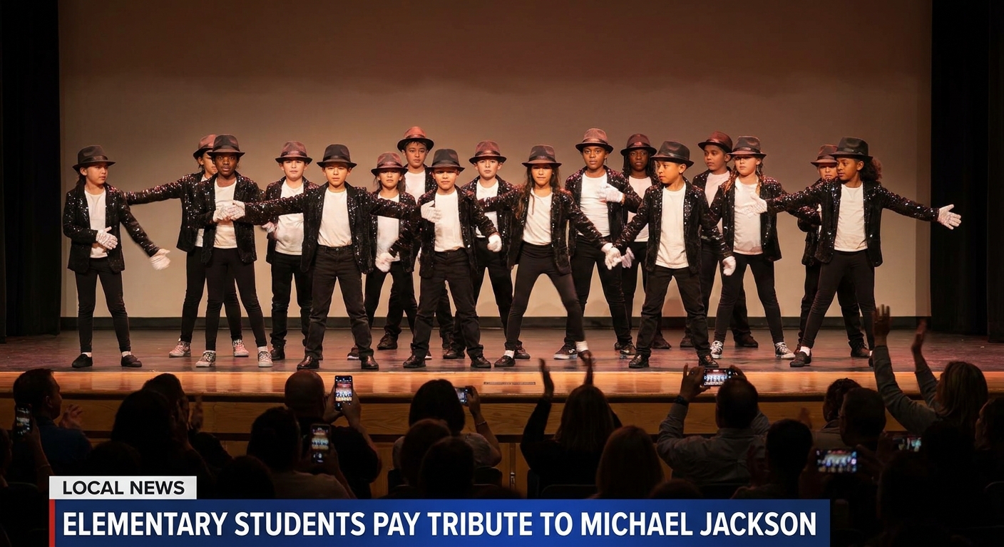 This Elementary School’s Michael Jackson Tribute Just Became The Feel‑Good Viral Video Of The Week